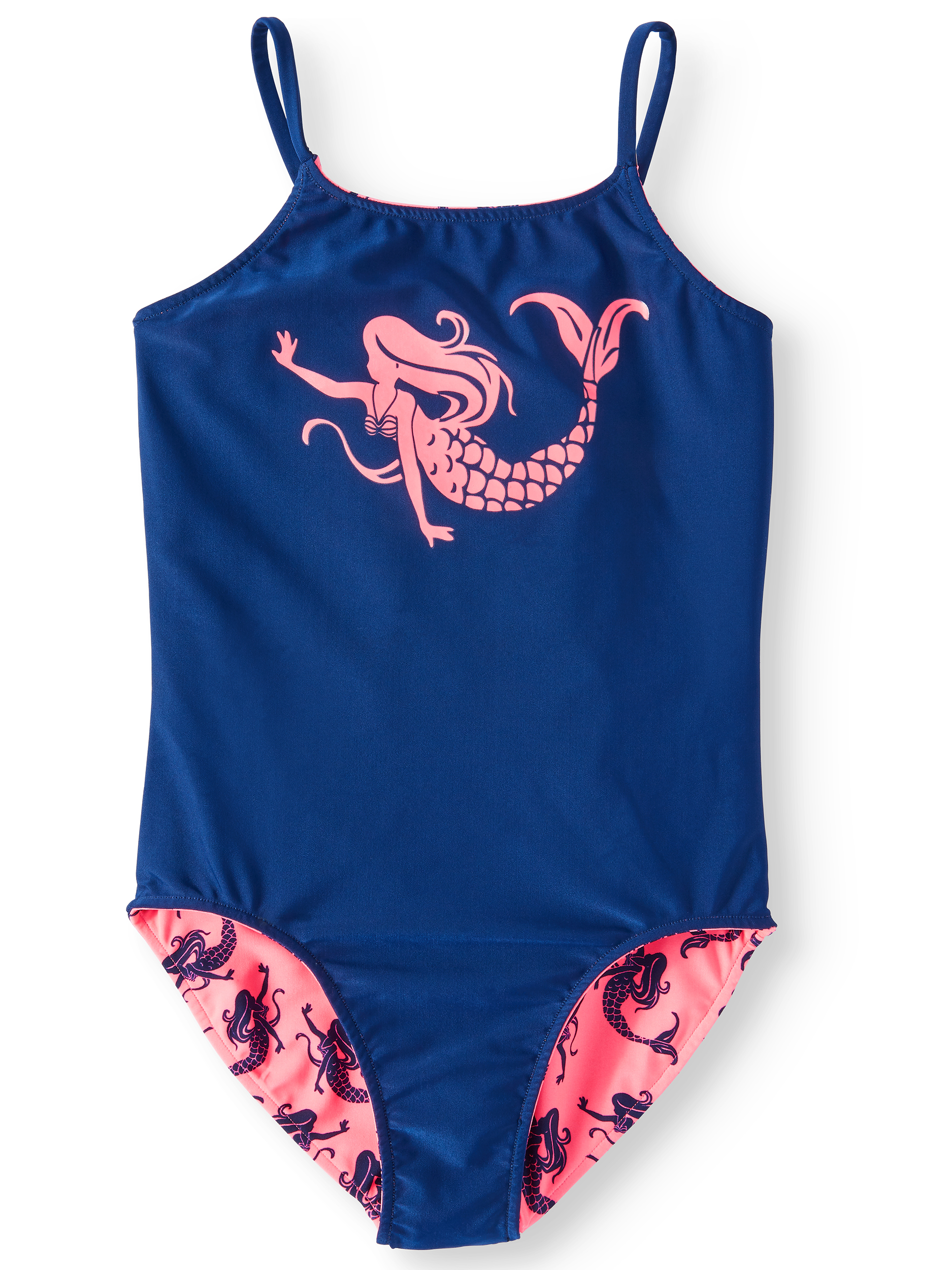 Reversible Printed One-Piece Swimsuit (Little Girls, Big Girls & Big Girls Plus) - image 3 of 3