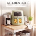 thumbnail image 6 of Kitchen Elite 5.5 qt Digital Air Fryer, Countertop Cooker With LED Screen, Green, 6 of 7