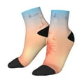 thumbnail image 2 of Bingfone The Sunset Of Dandelion Design Patterned Men'S Women'S Casual Cotton Socks, 2 of 9