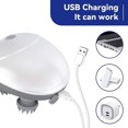 thumbnail image 2 of Masajeador eléctrico del cuero cabelludo con luz, masajeador eléctrico impermeable con garras de masaje, masajeador de cabeza portátil para aliviar el estrés del cuero cabelludo, masajeador portátil d, 2 of 5