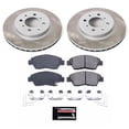 thumbnail image 2 of PowerStop Front Semi-Coated Rotor and Low-Dust Ceramic Brake Pad Kit SC696, 2 of 3