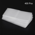 thumbnail image 2 of Unique Bargains Bandes de Rétraction Perforées en PVC 122x60mm 2.95 à 2.99 Po Dia Transparentes Lot de 400, 2 of 5