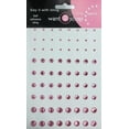 thumbnail image 4 of Want2Scrap RS72-2160 Self-Adhesive Rhinestones - Mother of Pearl - 72 per Pack, 4 of 6