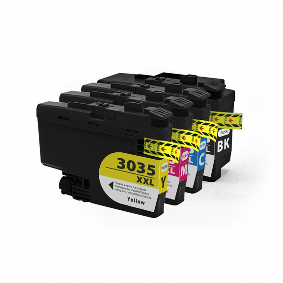 Zoomtoner Compatible with Brother LC-3035 Set Ink / Inkjet Cartridge - Ultra High Yield - Cyan Magenta Yellow Black