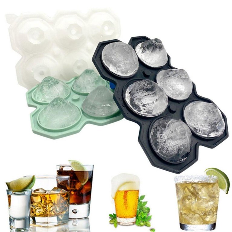 1PC Whiskey Round Ice Cube Maker Silicone Spherical Ice Cube Mould