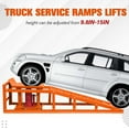 thumbnail image 5 of Towallmark 2PCS Auto Car Truck Service Ramps Lifts, Garage Car Lift Hydraulic Ramps ,11000lb Capacity,Automotive Hydraulic Lift Repair Frame Lift, 5 of 5