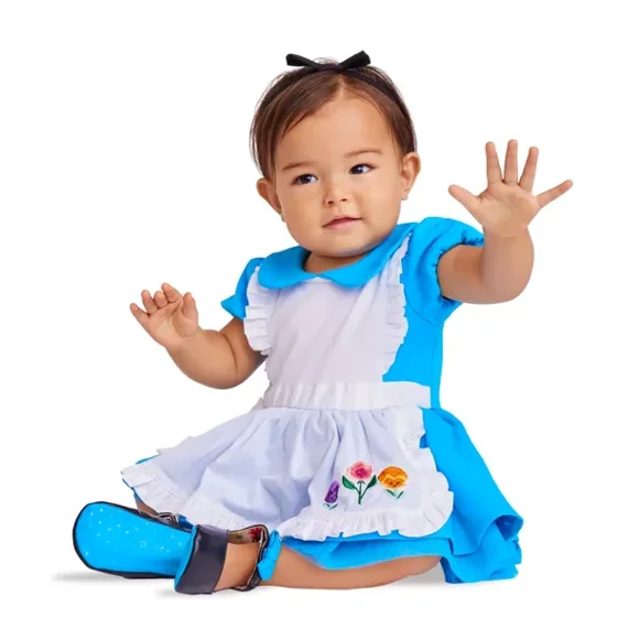6M-12M Alice Costume for Baby – Alice in Wonderland