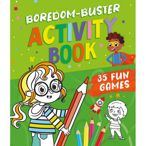 Clever Activities Boredom Buster Activity Book: 35 Fun Games, (Paperback)