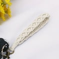thumbnail image 1 of Bohemian Keychain Unique Handwoven Accessory Stylish Wrist Key Holder Floral Design Elegant Key Ring for Daily Use, 1 of 3