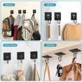 thumbnail image 3 of Ganchos de pared adhesivos impermeables de alta resistencia, ganchos impermeables transparentes sin clavos para cocina y baño, 1/5/10/20 piezas, 3 of 5