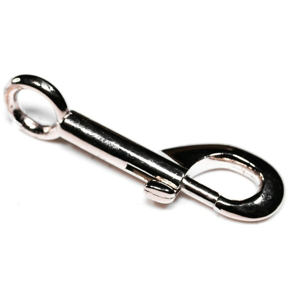 Baron 1/2 in. D X 3-1/4 in. L Nickel-Plated Zinc Bolt Snap 160 lb