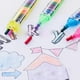 thumbnail image 3 of 4 rotuladores de tiza líquido, bolígrafos de punta reversible de 5 ml para dibujo y grafiti, pack de 4, 3 of 9