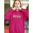 thumbnail image 2 of Corgi Puppies Banner Hoodie Women -Image by Shutterstock, Female Large, 2 of 4
