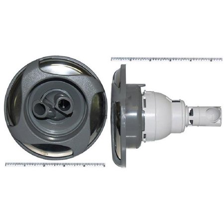 5 in. Power Storm Dual Rotating Swirl Jet Internal, Gray & Stainless Steel