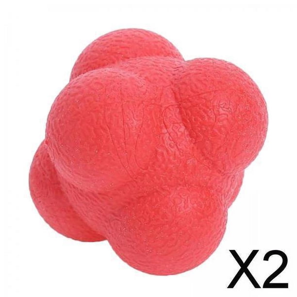 Bolas de reacción de ,Bolas de reacción de ,Pelotas de reacción Entrenadores de agilidad Béisbol Fútbol,Pelota de entrenamiento de coordinación Softbol 2 piezas