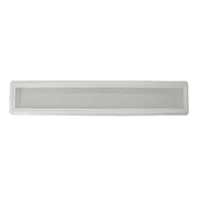Shed Windows and More Transom Window 12" x 72" Double Pane Tempered Low-E Clear Glass PVC Frame