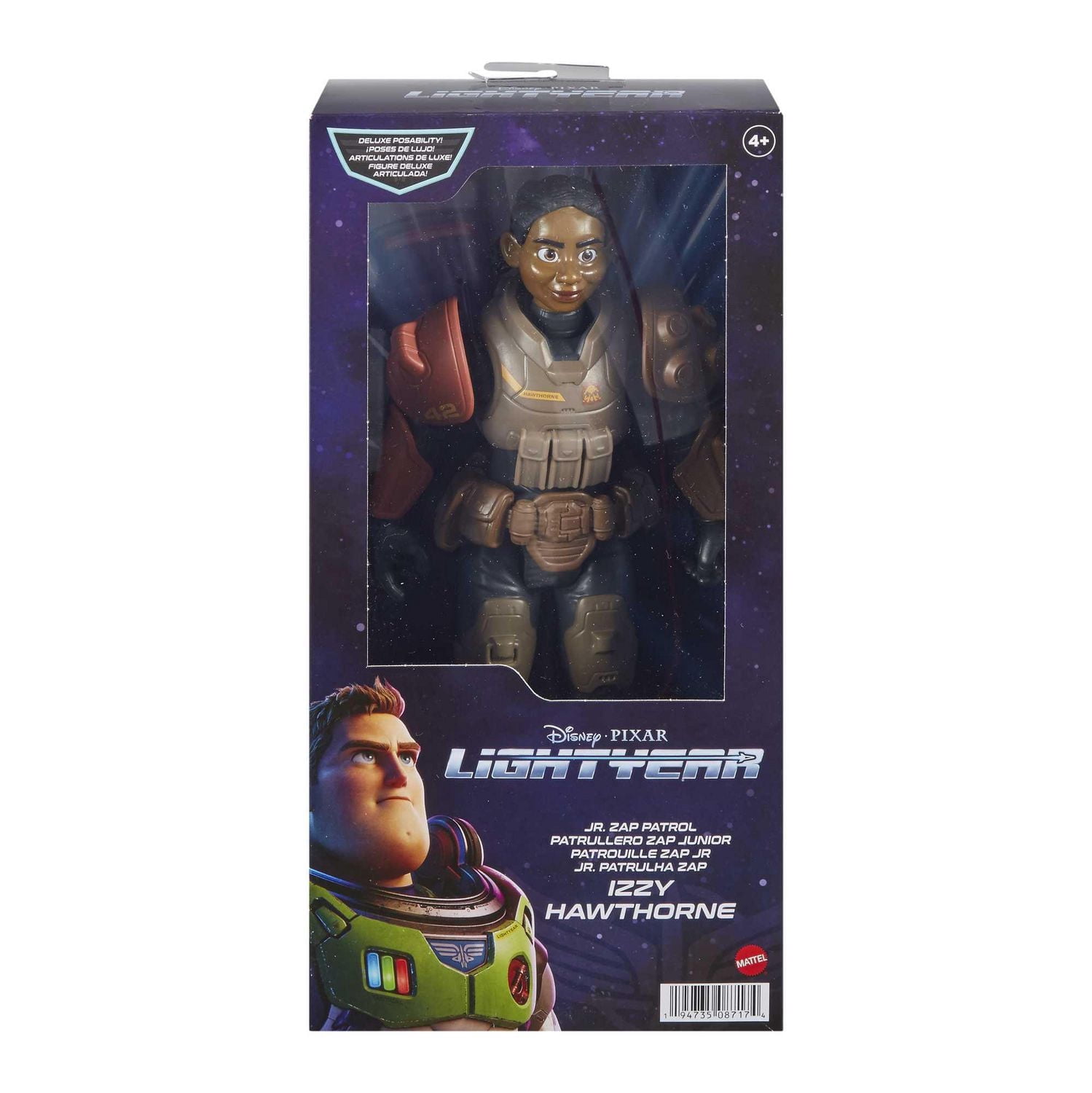 Disney and Pixar Lightyear Large 12 Inch Scale Jr ZAP Patrol Izzy Hawthorne