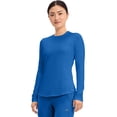 thumbnail image 5 of Cherokee Underscrub Long Sleeve Women Tee Modern Fit with Shirttail Hem - CK773, 5 of 8