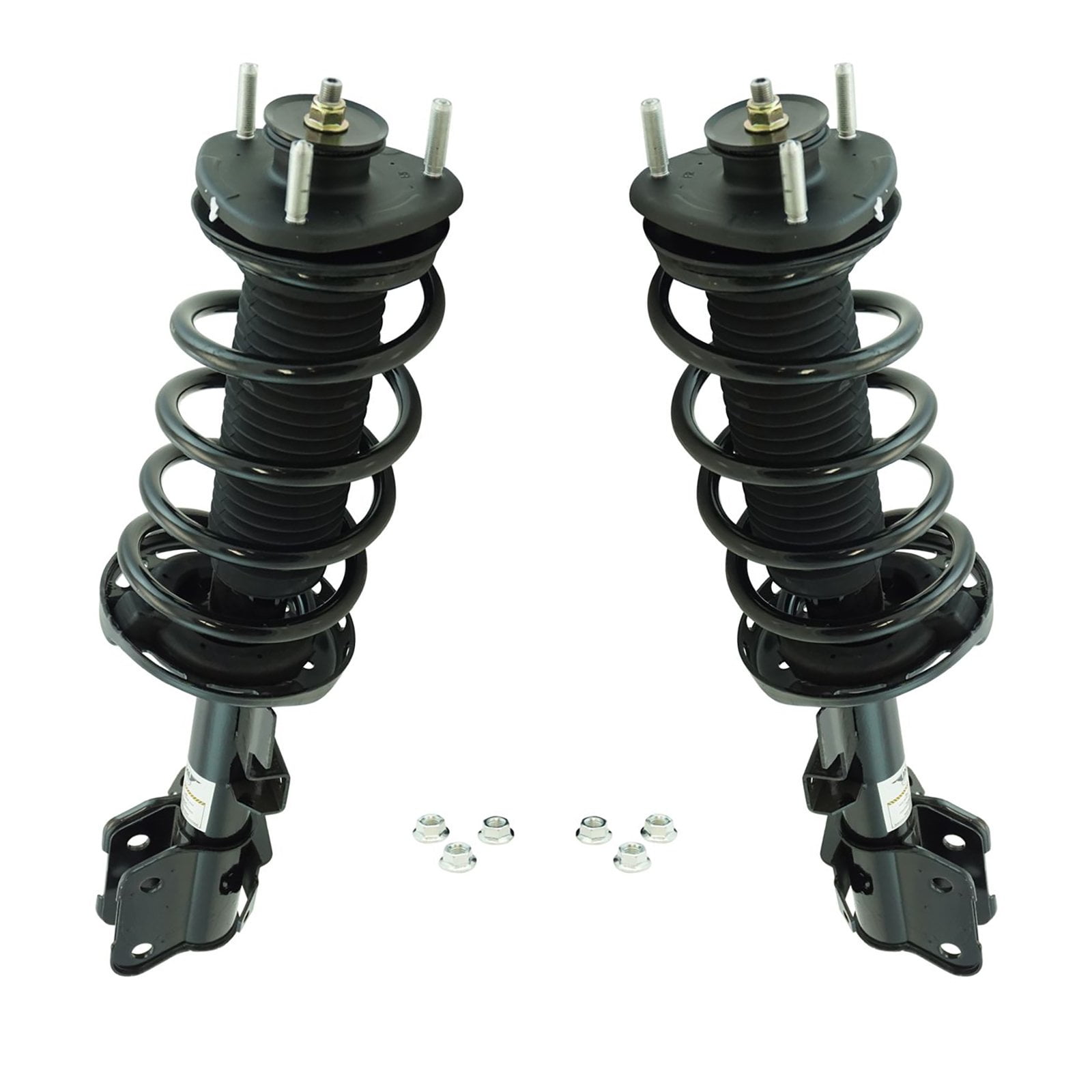 TRQ Front Strut & Coil Spring Assembly Set Driver & Passenger Sides Fits Select 11-17 Honda Odyssey