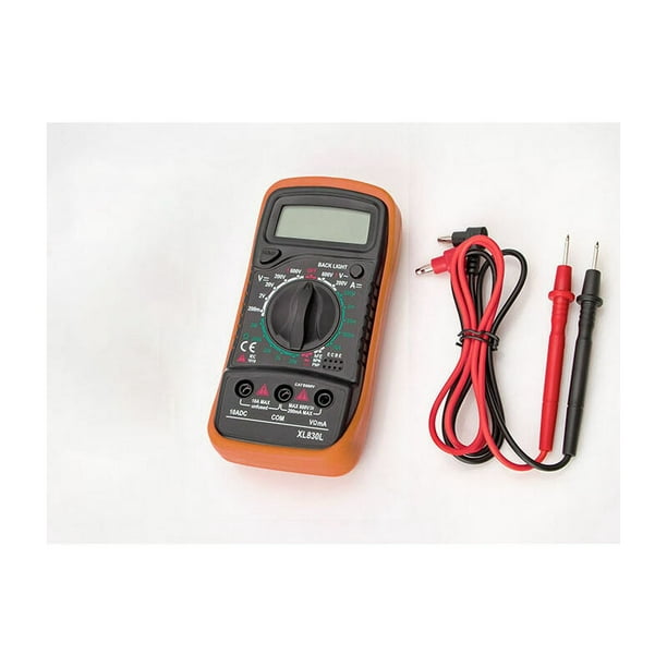 Multimètre digital voltmètre ampèremètre ohmmètre testeur électrique  numérique