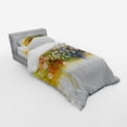 thumbnail image 2 of Ambesonne Floral Bedding Set 3 Pcs, Romance Flowers Bouquet, Twin, Multicolor, 2 of 2