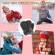 thumbnail image 5 of Guantes de manoplas de invierno para bebés, niños, niños pequeños, recién nacidos MFZFUKR CPB-US-XD1314-4, 5 of 5