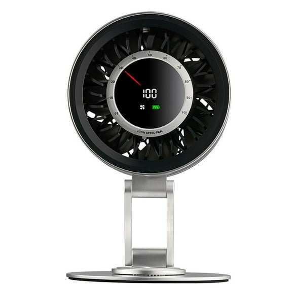 Ventilador de mesa, ventilador de torre, ventilador de escritorio giratorio, para senderismo, portátil, para playa, compacto, para casa, camping, aire