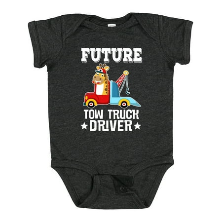 

Inktastic Tow Truck Driver Future Gift Baby Boy Bodysuit