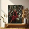 thumbnail image 6 of Elegant Lady with Wine Canvas Print Wall Art for Living Room Bedroom Dining Room Hotel Lobby Luxury Home Decor, 6 of 8