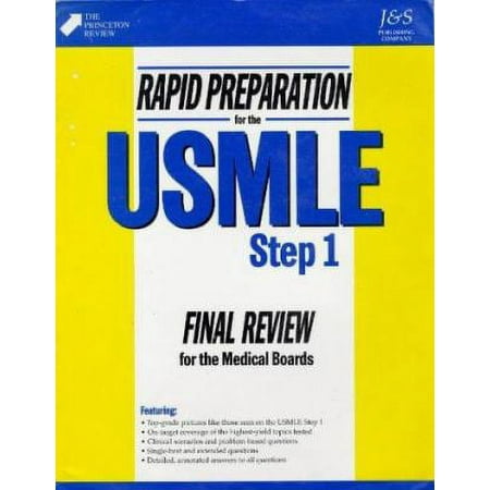 Rapid Preparation for the USMLE, Step 1, Used [Paperback]