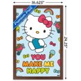 thumbnail image 2 of Hello Kitty - Happy Wall Poster, 22.375" x 34", 2 of 4
