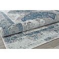 thumbnail image 4 of Freida FY25A Blue Grey Vintage Farmhouse Gray Area Rug, 2'6"x8', 4 of 5