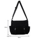 thumbnail image 3 of Bolsa De Hombro Bolsa de viaje de lona para estudiantes universitarios, mochila de Color sólido a la moda, mochilas Harajuku Ndcxsfigh Para Estrenar, 3 of 6