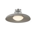 thumbnail image 4 of Gavin 1-Light Ceiling Light in Gray with Polished Nickel Accents, 4 of 5