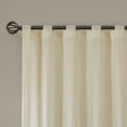 thumbnail image 5 of Home Essence Avery Solid Crushed Sheer Window Panel Pair, 5 of 6
