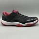 thumbnail image 3 of Ni - ke Ni - ke Air Jordan 11 Low Size 10.5 Black 528895-012 Basketball Shoes Sneakers, 3 of 5