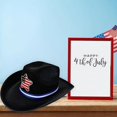 thumbnail image 2 of Tupukom Independence Day Decor 4th Of July Decorations Fourth of July Accessories Red White and Blue Hats Memorial Day Patriotic Party Favors Supplies Hat, 2 of 8