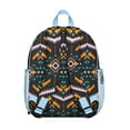 thumbnail image 3 of Earthy Aesthetic Student Backpack – Boho Style Abstract Floral Lightweight Student School Bag for Students, 3 of 6
