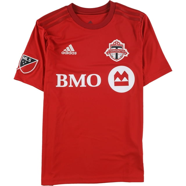 Adidas Chandail de Soccer Toronto FC pour Garçons, Rouge, Grands Enfants (8-20), L