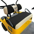 thumbnail image 4 of 10L0L Golf Cart Seat Cover Set for EZGO TXT RXV & Club Car DS Front Seat, Black Beige - S, 4 of 9