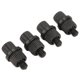 thumbnail image 5 of Piezas de motocicleta, 4 tornillos para matrícula, sujetadores de matrícula de motocicleta, tornillos de nailon para matrícula, durabilidad probada en el tiempo, 5 of 9