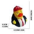 thumbnail image 4 of Novedad Trump Pato Goma Baño para Bebé Patitos Juguete, 4 of 4