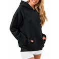 thumbnail image 3 of Womens Oversized Hoodies Waffle Sweatshirts Fall Fashion Pullover Sweaters Winter Clothes, 3 of 9