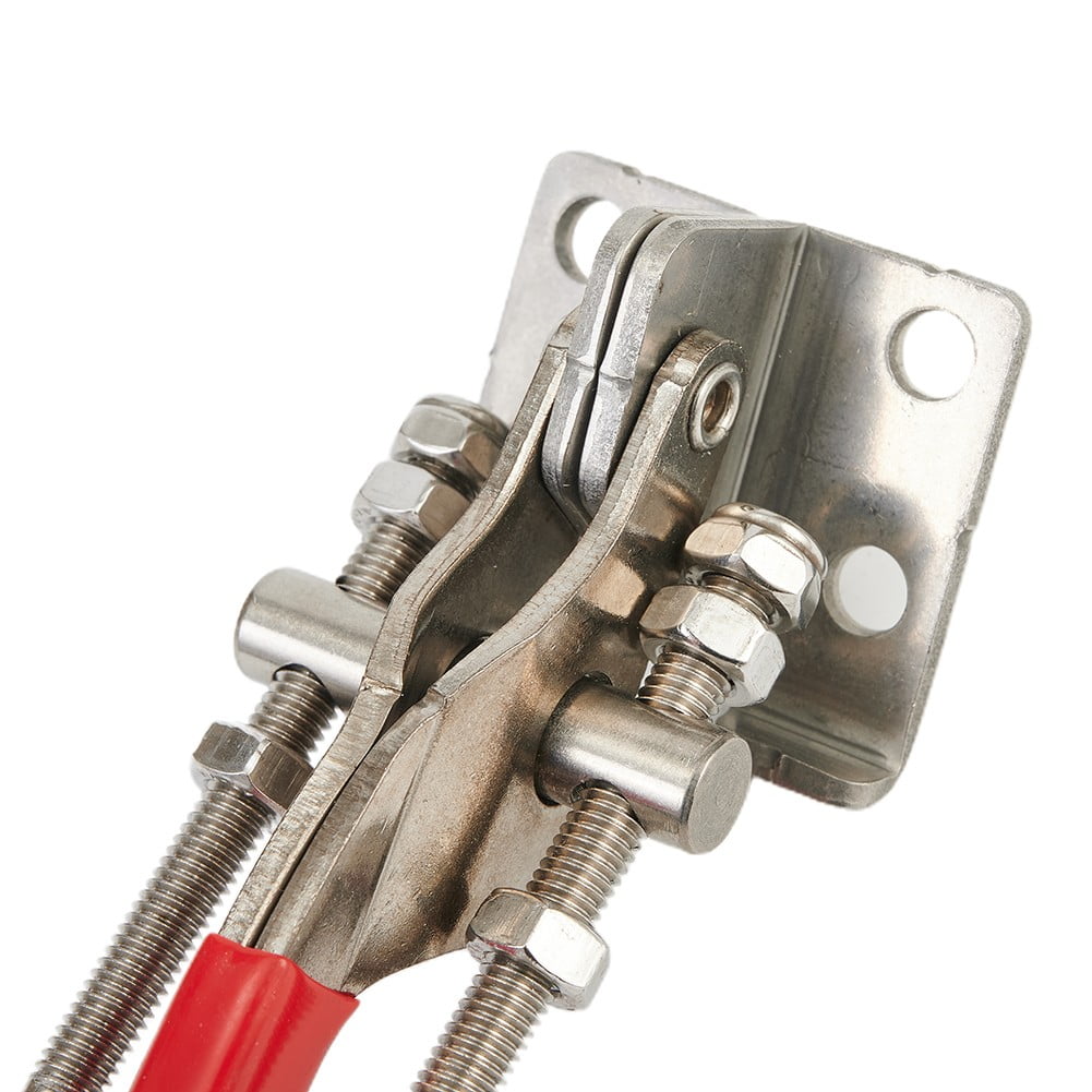 2Pc Heavy Duty Latch U Bolt Self-Lock Toggle Clamp Stainless Steel Load 200Kg