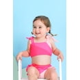 thumbnail image 2 of Traje de baño de dos piezas para niñas pequeñas YOUNGER TREE, rosa, 4-5T, 2 of 5