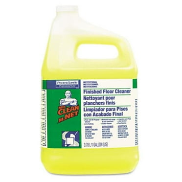 Mr. Clean Finished Floor Cleaner, Lemon Scent, 1 gal Bottle, Each ...