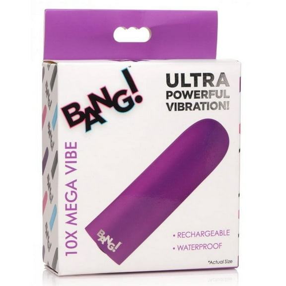 Bang 10x Recharge Vibe Bullet Purple