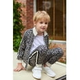 thumbnail image 3 of Arshiner Boy's Active Tracksuits Sets Full Zip Sports Jogging Suits Athletic Running 2 Piece Sweatsuits, 3 of 6