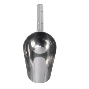 Scoop Shovel Dog Food Container 2 Cup Stainless Steel to Feed Pet