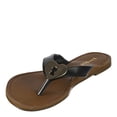 thumbnail image 3 of Heart Shape Keyhole Women's Flip Flop Sandals Women's Flats, 3 of 3